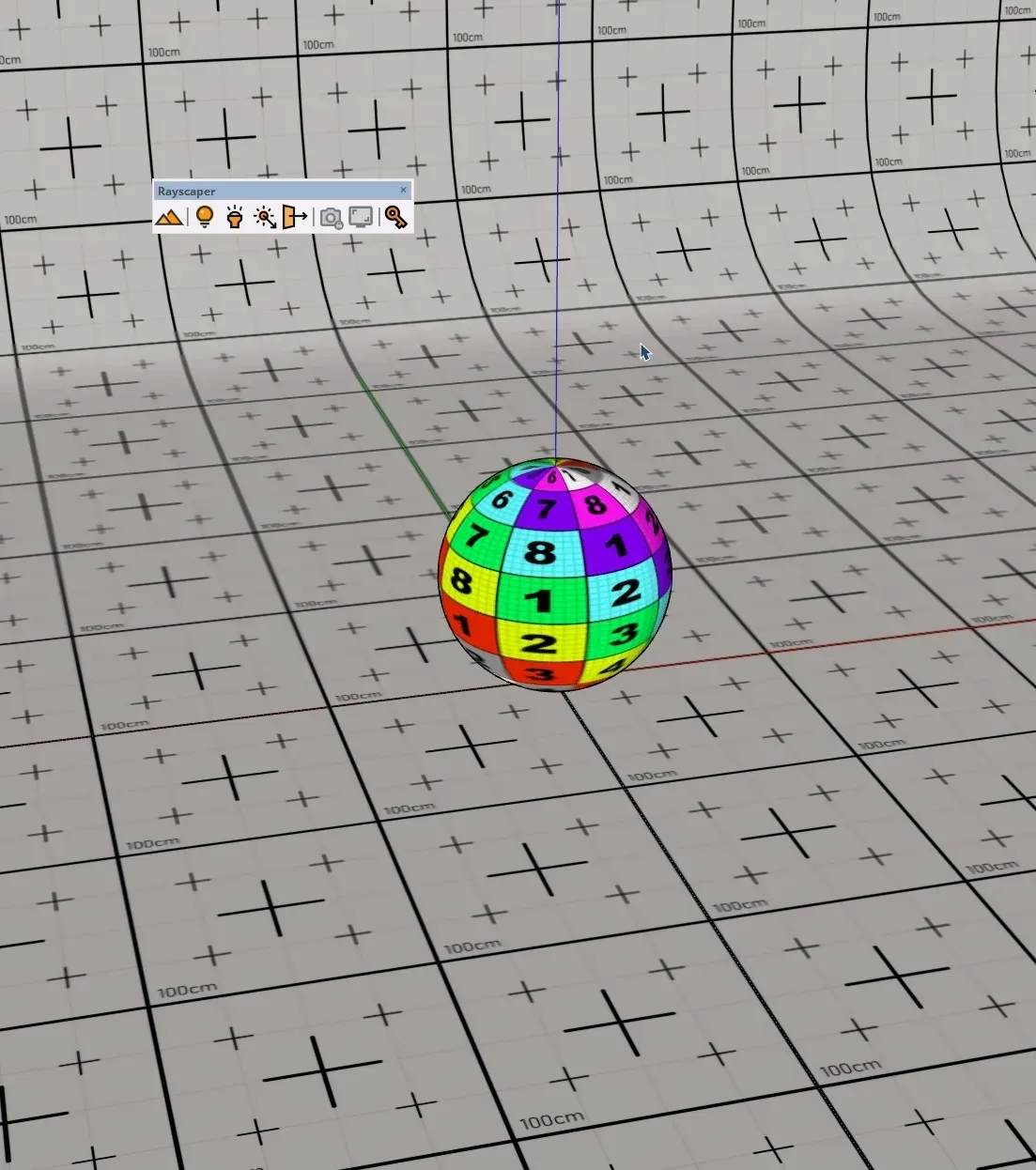 Placing an area light