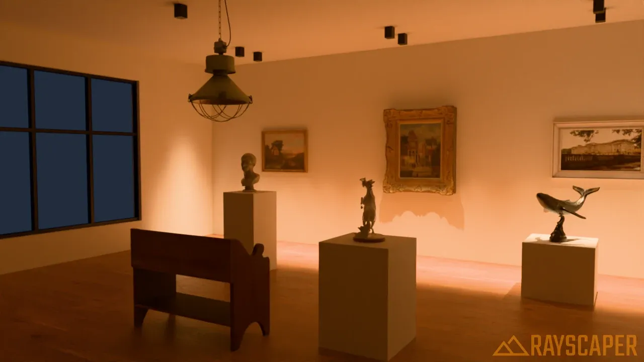 Elliptical beam downlights with long patches of light