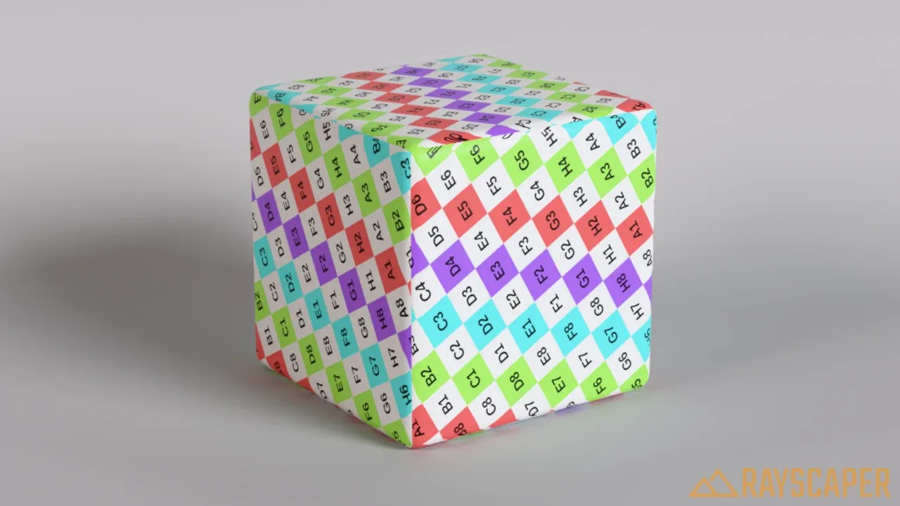 The grid texture rotated by 30 degrees