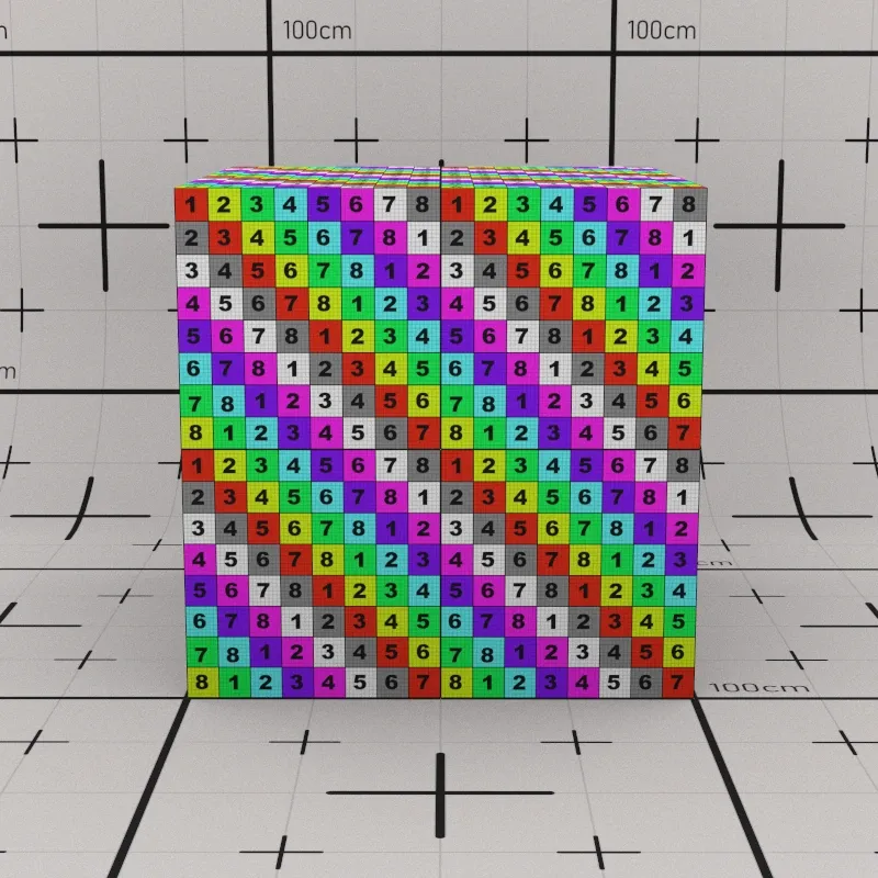 Texture scaled down