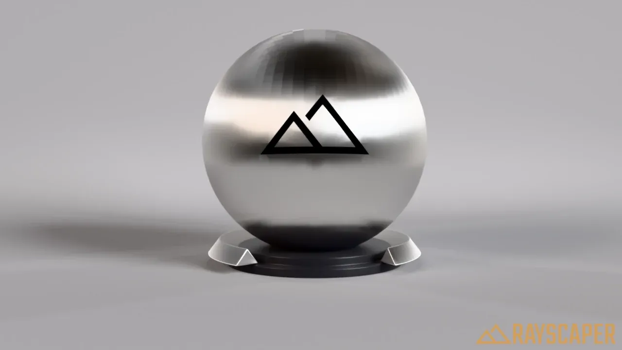 Brushed metal with horizontal streaks