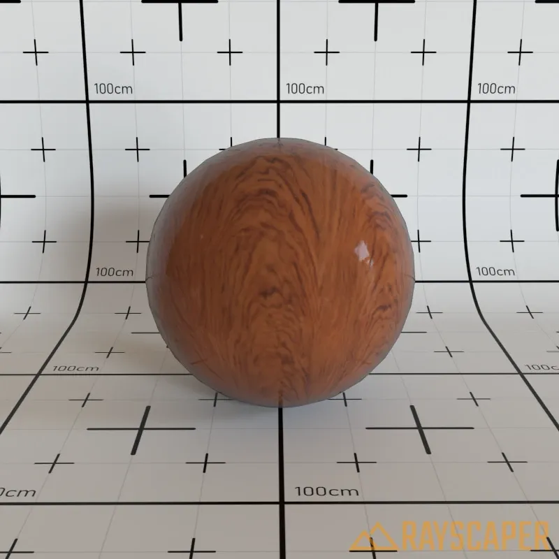 PBR material with coating roughness 100%