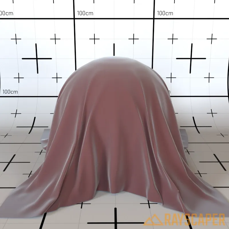 PBR material with sheen roughness 50%