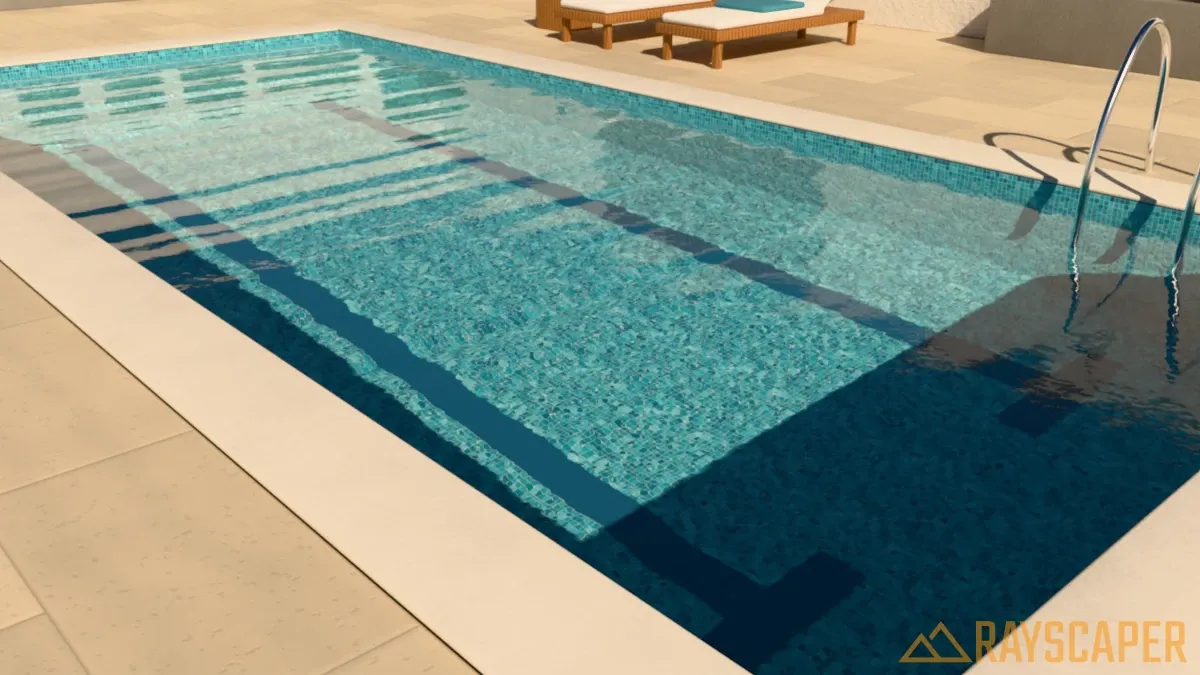 Water with a clarity of 50 m